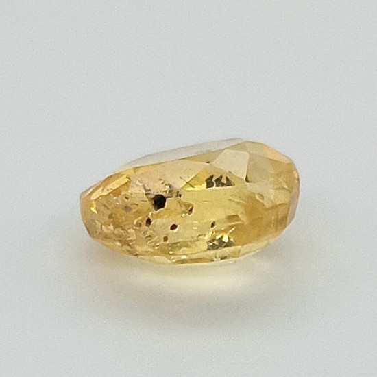 Yellow Sapphire (Pukhraj) 4.77 Ct Lab Tested Yellow Sapphire (Pukhraj) 4.77 Ct Lab Tested
